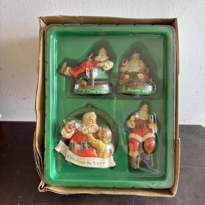 LOT 416: Trim-A-Tree Coca-Cola Ornament Collection - 3 Sets of 4