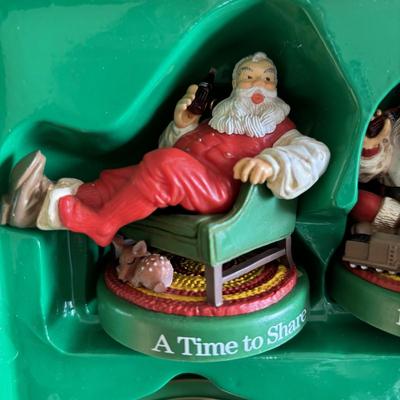 LOT 416: Trim-A-Tree Coca-Cola Ornament Collection - 3 Sets of 4