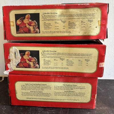 LOT 416: Trim-A-Tree Coca-Cola Ornament Collection - 3 Sets of 4