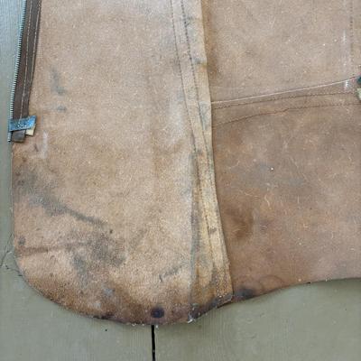 LOT 419: Vintage Western Leather Chaps