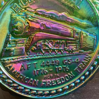 LOT 420: Clevenger Bros. White Horse Historical Society Amethyst Bottle, Holly City Bottle & Paper Weight President Spoon Collection,...