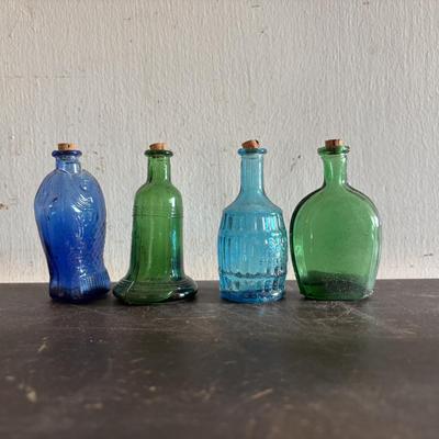 LOT 420: Clevenger Bros. White Horse Historical Society Amethyst Bottle, Holly City Bottle & Paper Weight President Spoon Collection,...