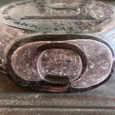 LOT 420: Clevenger Bros. White Horse Historical Society Amethyst Bottle, Holly City Bottle & Paper Weight President Spoon Collection,...