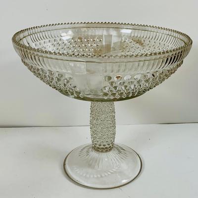 LOT439: Lenox Bud Vase and Small Gold Rimmed Lemon Shaped Nut Bowl, Crystal Compote and More