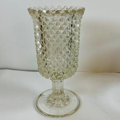 LOT439: Lenox Bud Vase and Small Gold Rimmed Lemon Shaped Nut Bowl, Crystal Compote and More