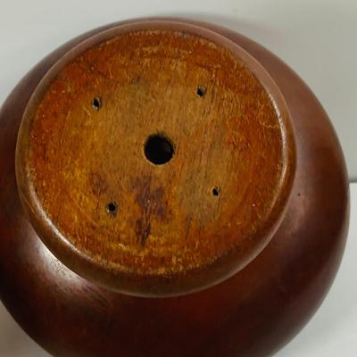 LOT441: Americana Collection Including 2 Cast Iron Miniature Cast Iron Pot Belly Stoves, a Ceramic Spinning Wheel Oil Lamp, Ceramic Owl,...