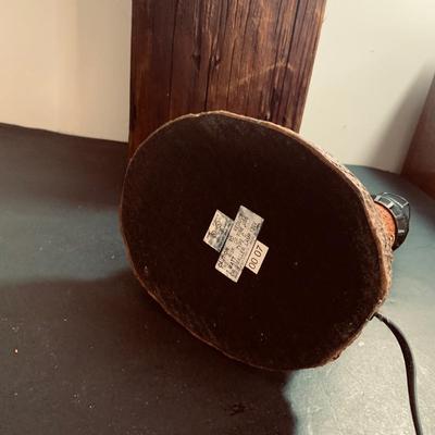 LOT450: Nautical Collection with Large Handcrafted Wooden Seagull on a Log, Wood Model Boat. Light-up Light House, Sea Shells and Kinetic...