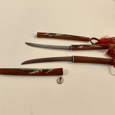 LOT 452: Beautiful Collection of Cloths and Collectables from Japan Including Wood Shoes, Fan, Rare Mechaincal Wooden Cigarette Roll Top...