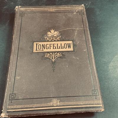 LOT 455: Collection of Antique Books and Bronze Bookends Including 1876 Old Abe by Barrett, Aesop's Fables 1844, Sketches by Boz...