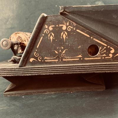 LOT 457: Antique "The Gem" Roller Organ