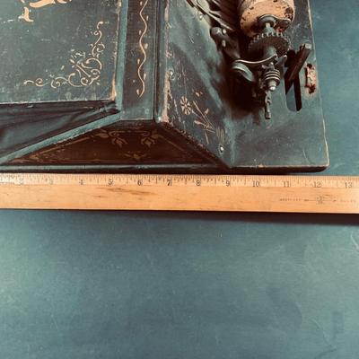 LOT 457: Antique "The Gem" Roller Organ