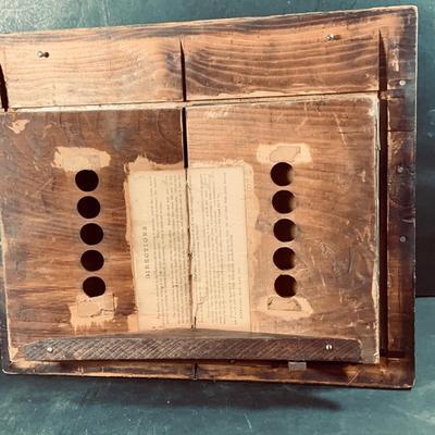 LOT 457: Antique "The Gem" Roller Organ