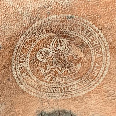 LOT 458: Collection of Vintage Canteens and 3 Ideal Pure Aluminum Pots/Containers and a Boy Scout Fork and Knife Case