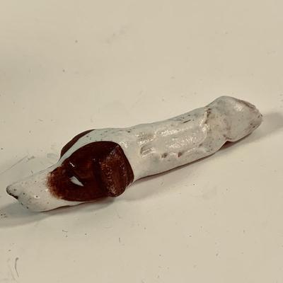 LOT461: Unique Dog Shaped Whistle and 2 Dog Figurines by Ucagco Japan and a Cat Ink Well by Tevvy