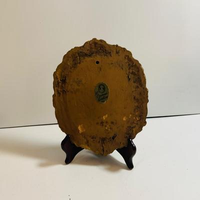 LOT463: Victorian Collection Including 2 Milk Glass Painted Bottles with One Stopper, 2 Cameo Creations and a Ornate Gold and Floral...