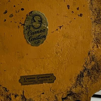 LOT463: Victorian Collection Including 2 Milk Glass Painted Bottles with One Stopper, 2 Cameo Creations and a Ornate Gold and Floral...