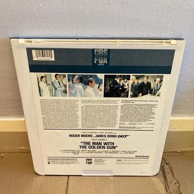 LOT 465: James Bond 007 Collection of Eight Laser Discs