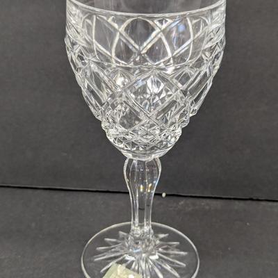 11 - Christopher Stuart Crystal Wine Glasses In Regency Pattern 6" Tall #2