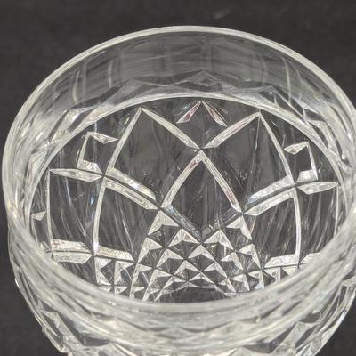 11 - Christopher Stuart Crystal Wine Glasses In Regency Pattern 6" Tall #2