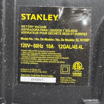 Stanley Wet/Dry 12 gal Vacuum w/ Accessories (WM-DZ)