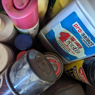 Outdoor/Garage Supplies Box 4 (G)