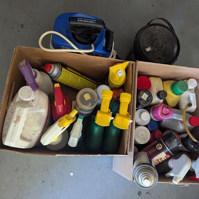 Outdoor/Garage Supplies Box 4 (G)