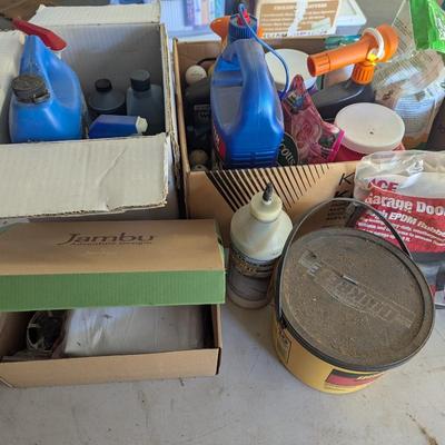 Outdoor/Garage Supplies Box 5 (G)