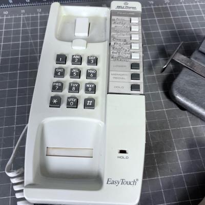 3 Hole Punch and Telephone 