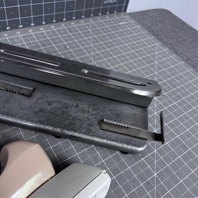 3 Hole Punch and Telephone 