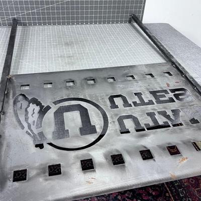 University of Utah Metal Cut out NICE! 