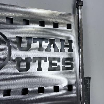 University of Utah Metal Cut out NICE! 