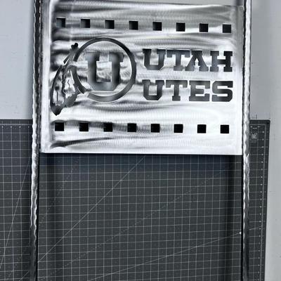 University of Utah Metal Cut out NICE! 