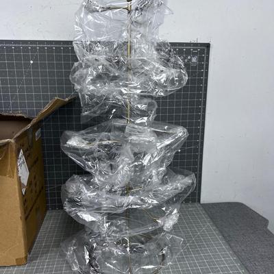 Gold Wire Vintage Christmas Tree