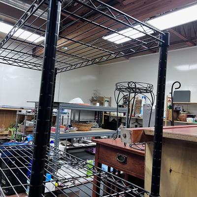 Wire Bakers Rack With 4 Shelves NO Wheels