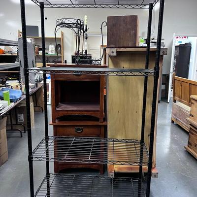 Wire Bakers Rack With 4 Shelves NO Wheels