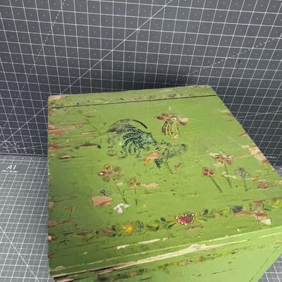 Granny Green Box on Wheels