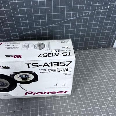 1 - Pioneer TS -A1357 2-Way Speakers 