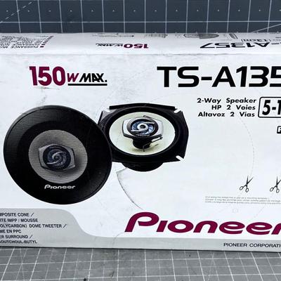 1 - Pioneer TS -A1357 2-Way Speakers 