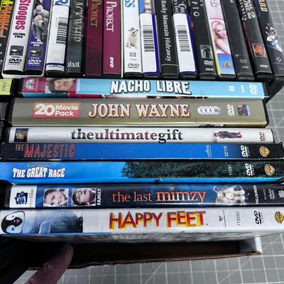 Ginormous Tub of DVD's 