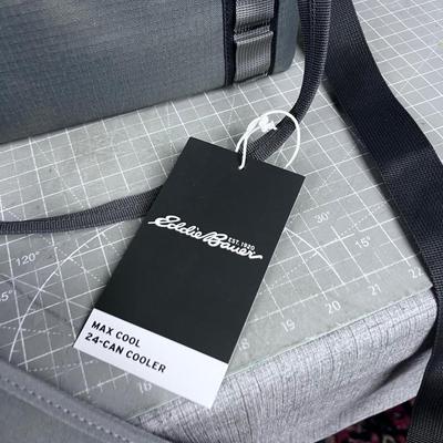 Eddie Bauer Soft Gray Cooler (fits Max 24 Can Cooler)