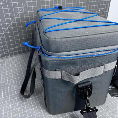 Eddie Bauer Soft Gray Cooler (fits Max 24 Can Cooler)