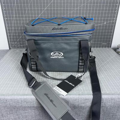 Eddie Bauer Soft Gray Cooler (fits Max 24 Can Cooler)