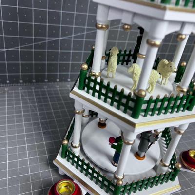 German Christmas Carousel, Like New 