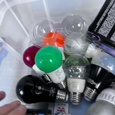 Tub Full of LED Light Bulbs 