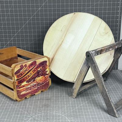 Wood Crates and Boxes