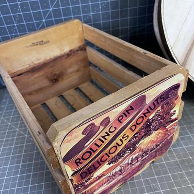 Wood Crates and Boxes