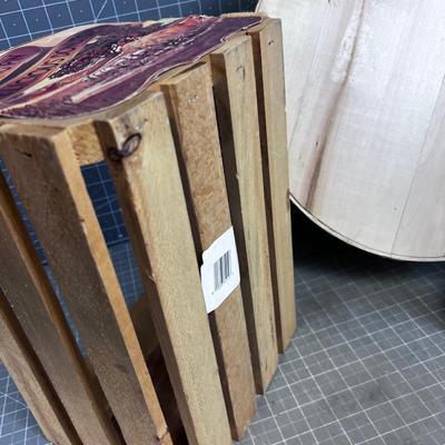 Wood Crates and Boxes