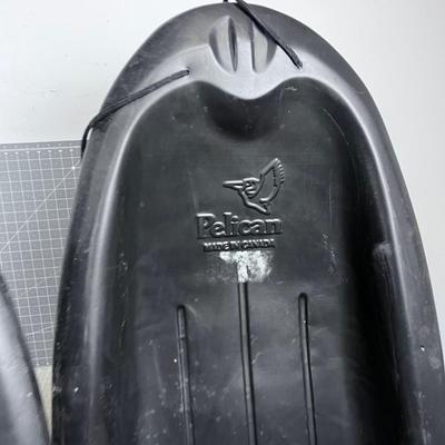 Plastic (4) Toboggans 