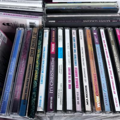Box of CD's 