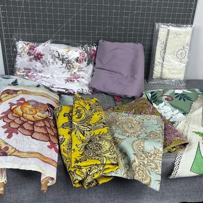 Linens: Misc. Mixed lot